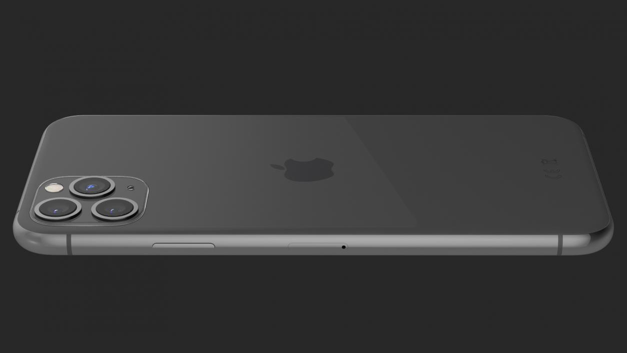 3D model Apple iPhone 11 Pro Space Grey