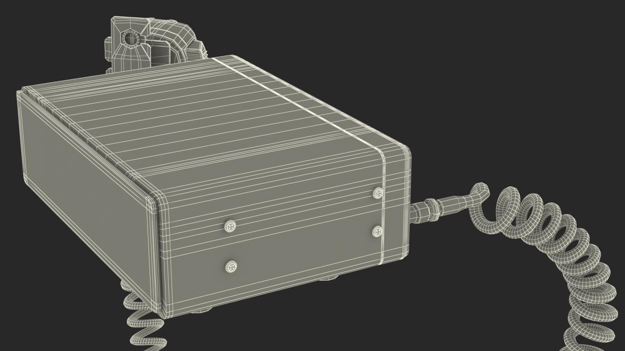 Cobra CB Radio 3D model