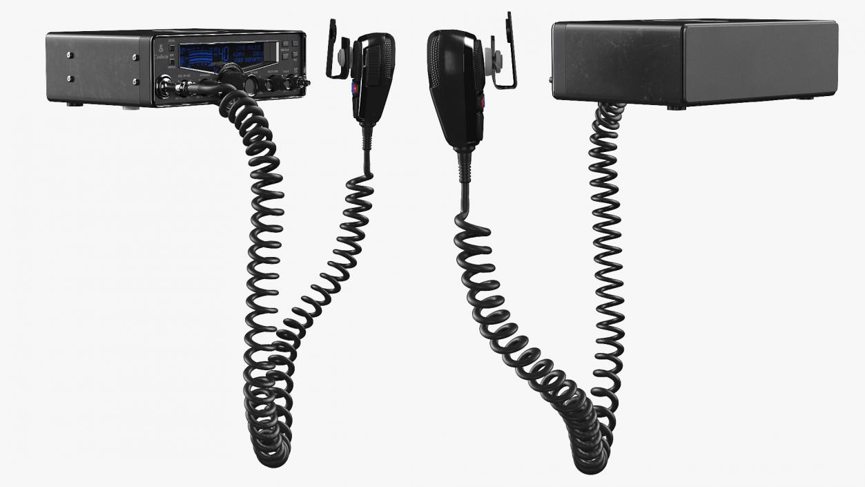 Cobra CB Radio 3D model