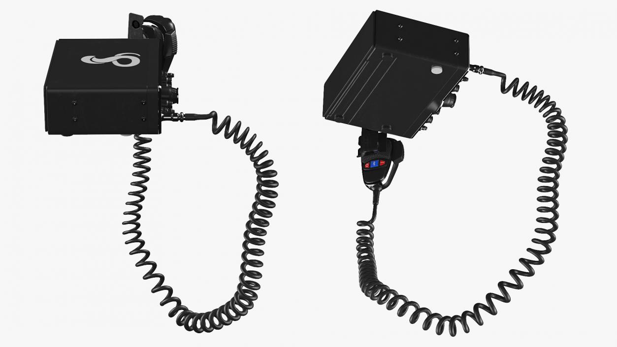 Cobra CB Radio 3D model