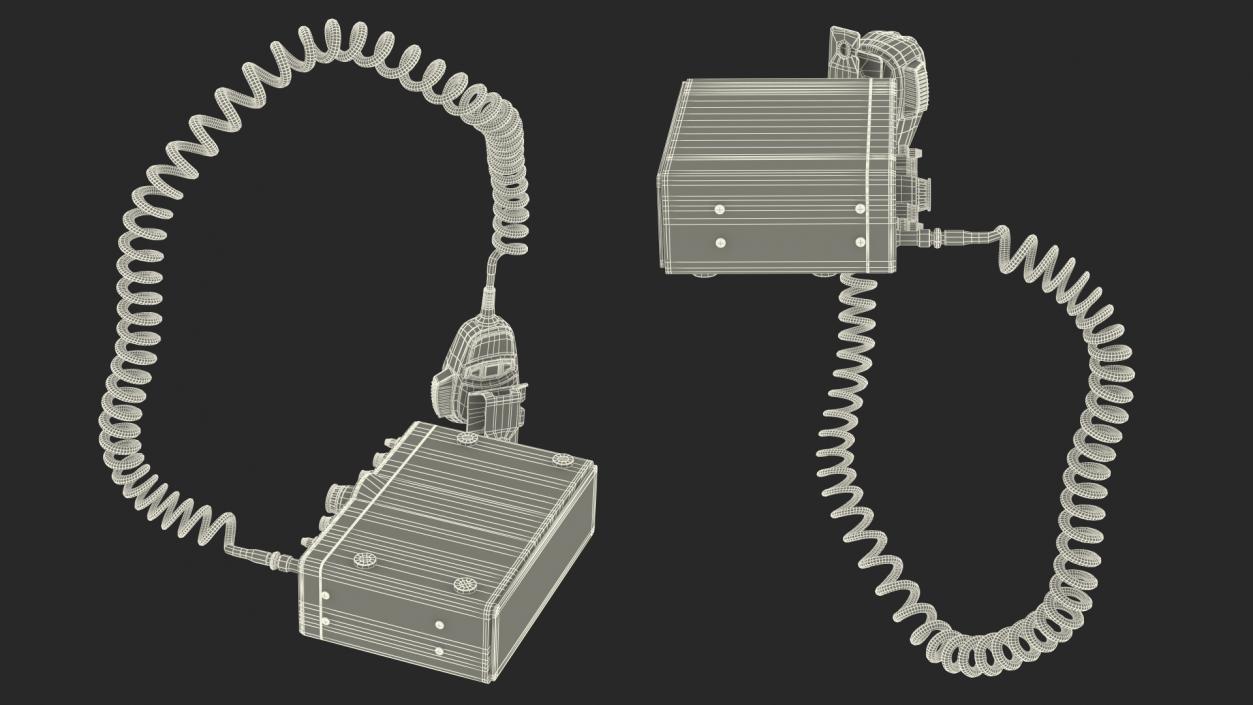 Cobra CB Radio 3D model