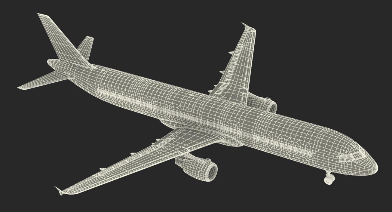 3D Airbus A321 Vueling Airlines model