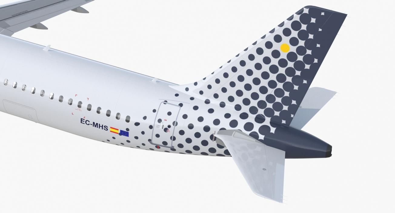 3D Airbus A321 Vueling Airlines model