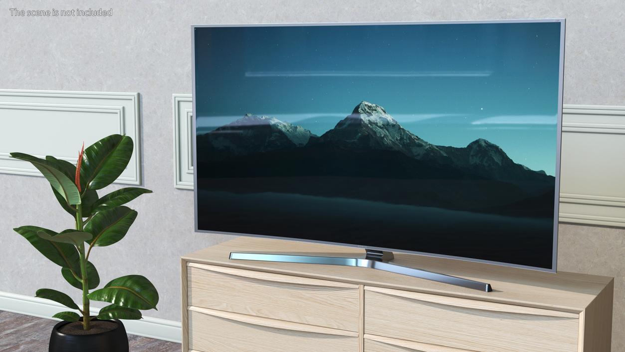 3D Samsung SUHD 4K Television