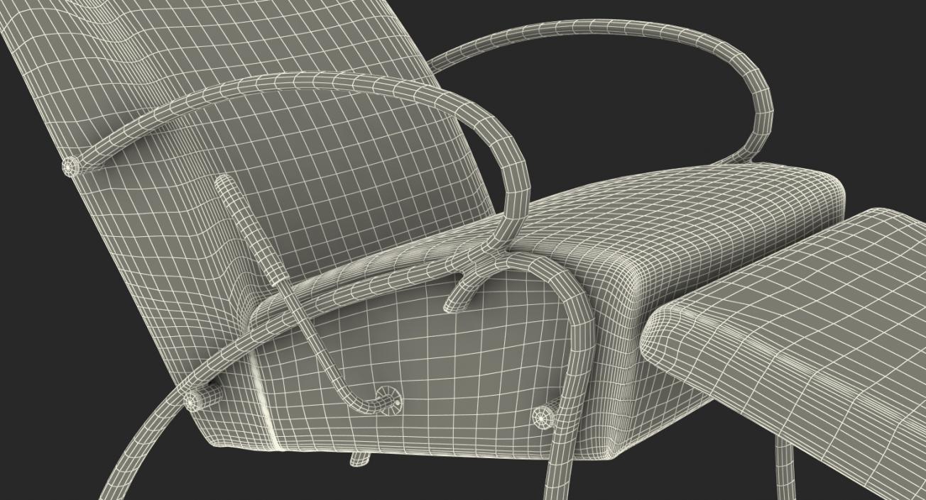 Recliner Armchair 3D