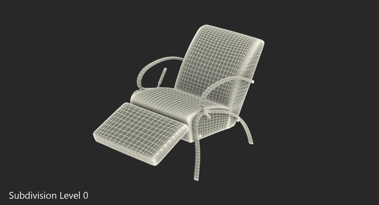 Recliner Armchair 3D