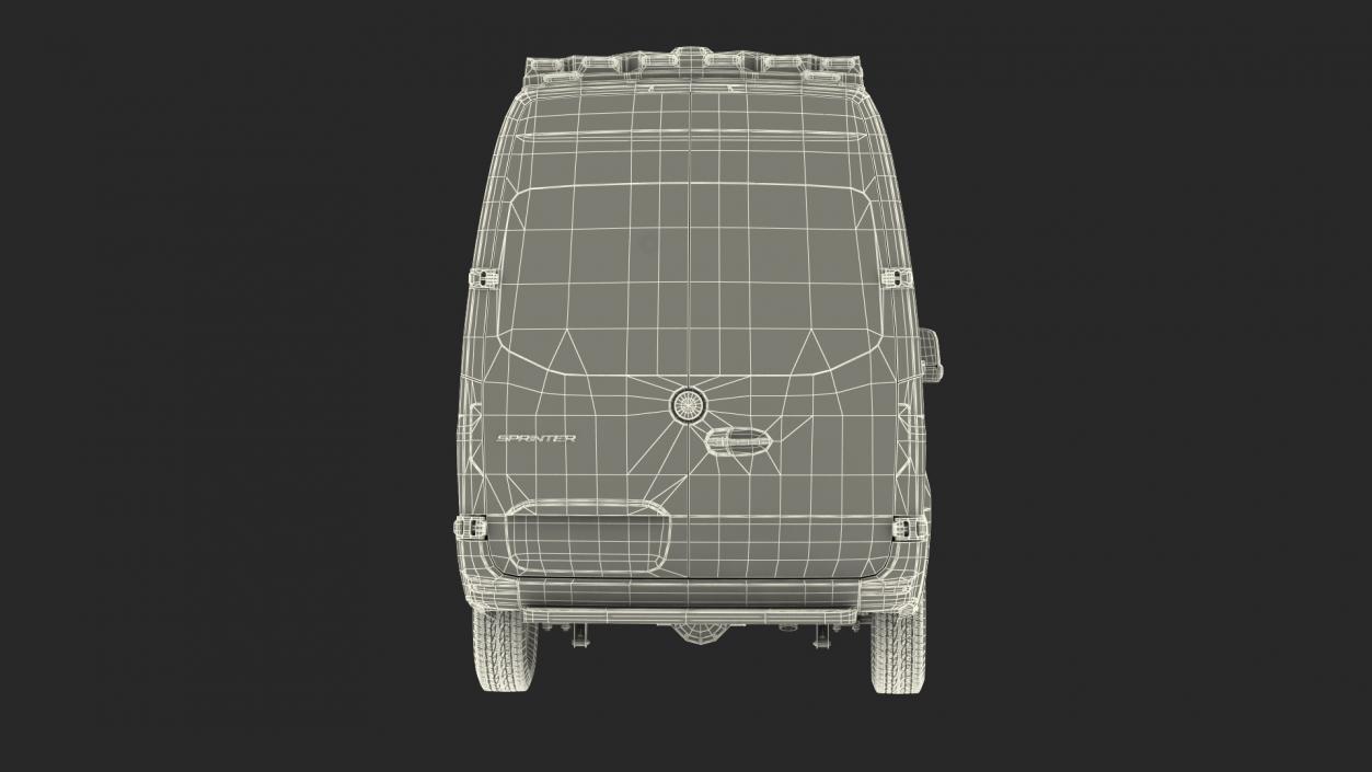 Mercedes Benz Sprinter Paramedic Ambulance Rigged 3D model