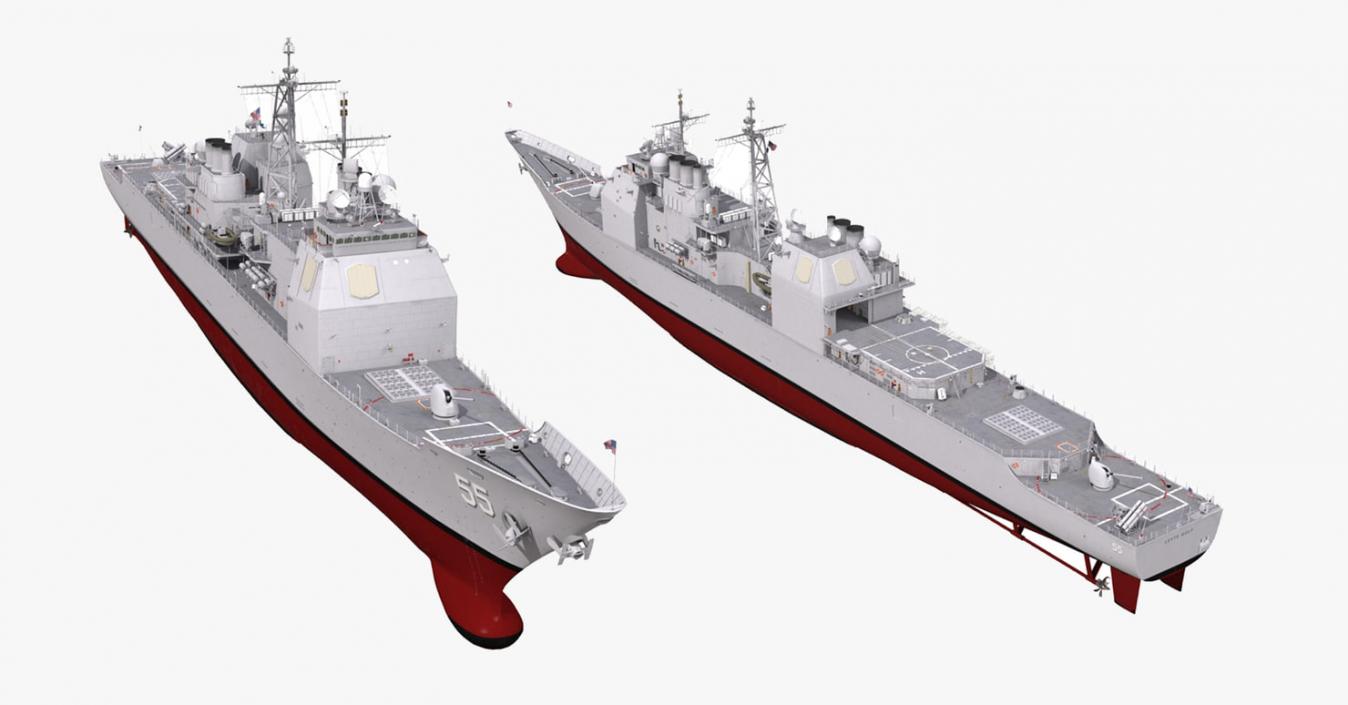 US Warships Collection 3 3D model