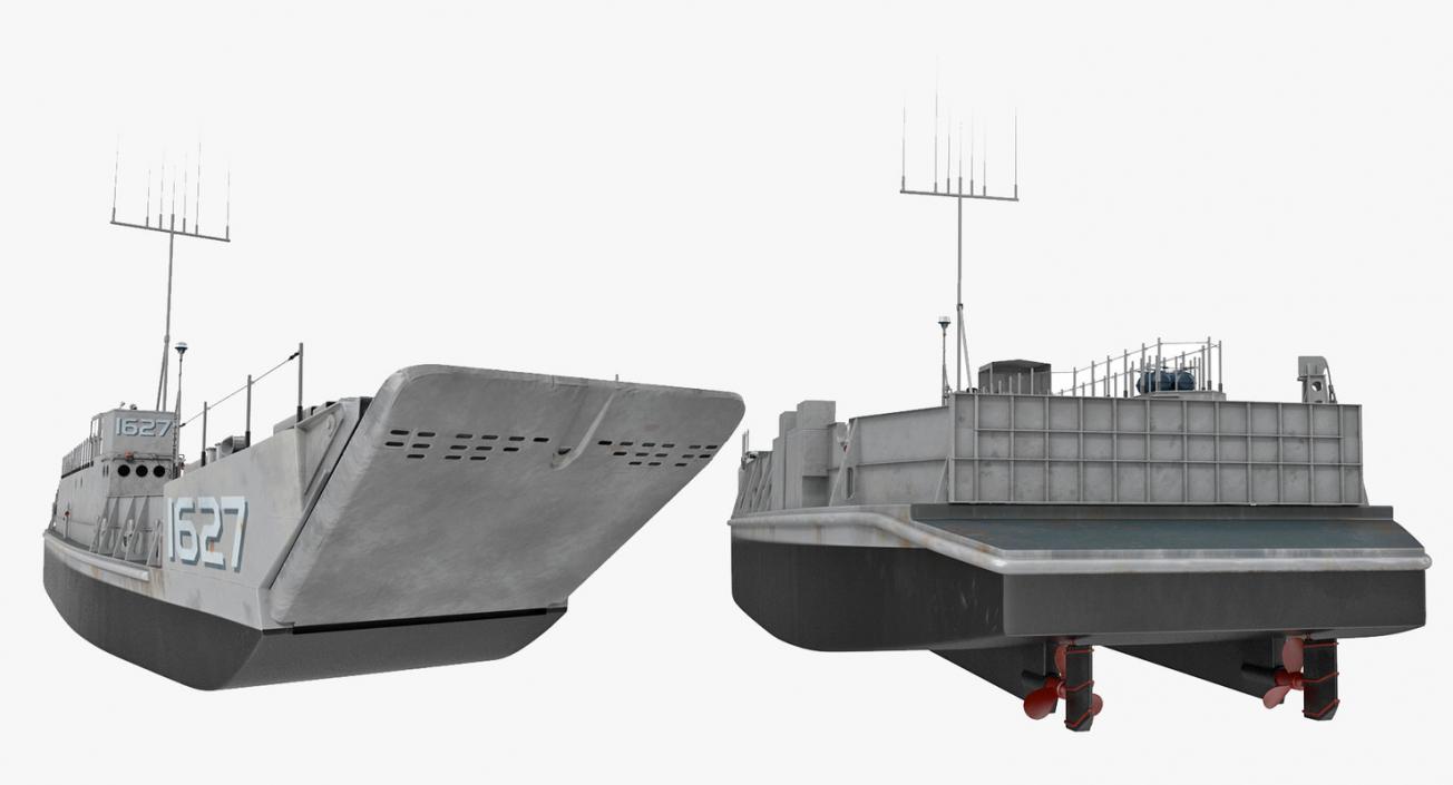 US Warships Collection 3 3D model