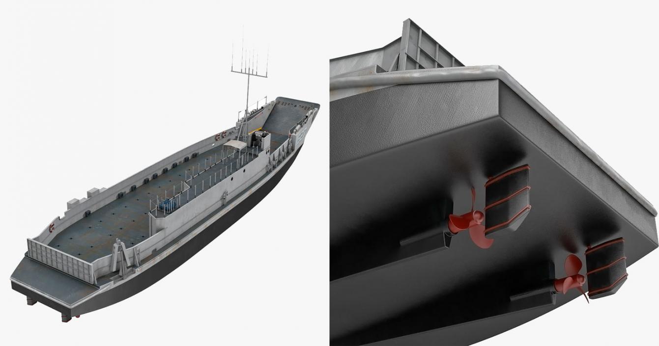 US Warships Collection 3 3D model