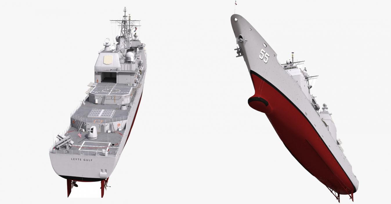 US Warships Collection 3 3D model