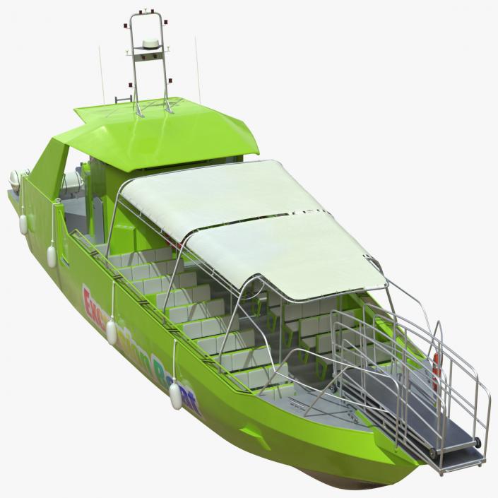 Moggaro 1800 Excursion Boat 3D