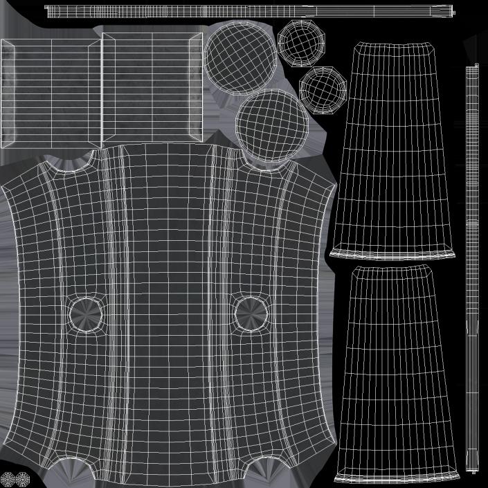 Truss Modular Lighting System 3D model