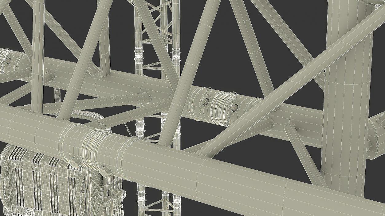 Truss Modular Lighting System 3D model