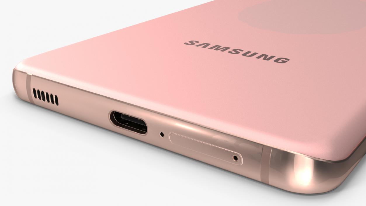 3D Samsung Galaxy S21 Pink model