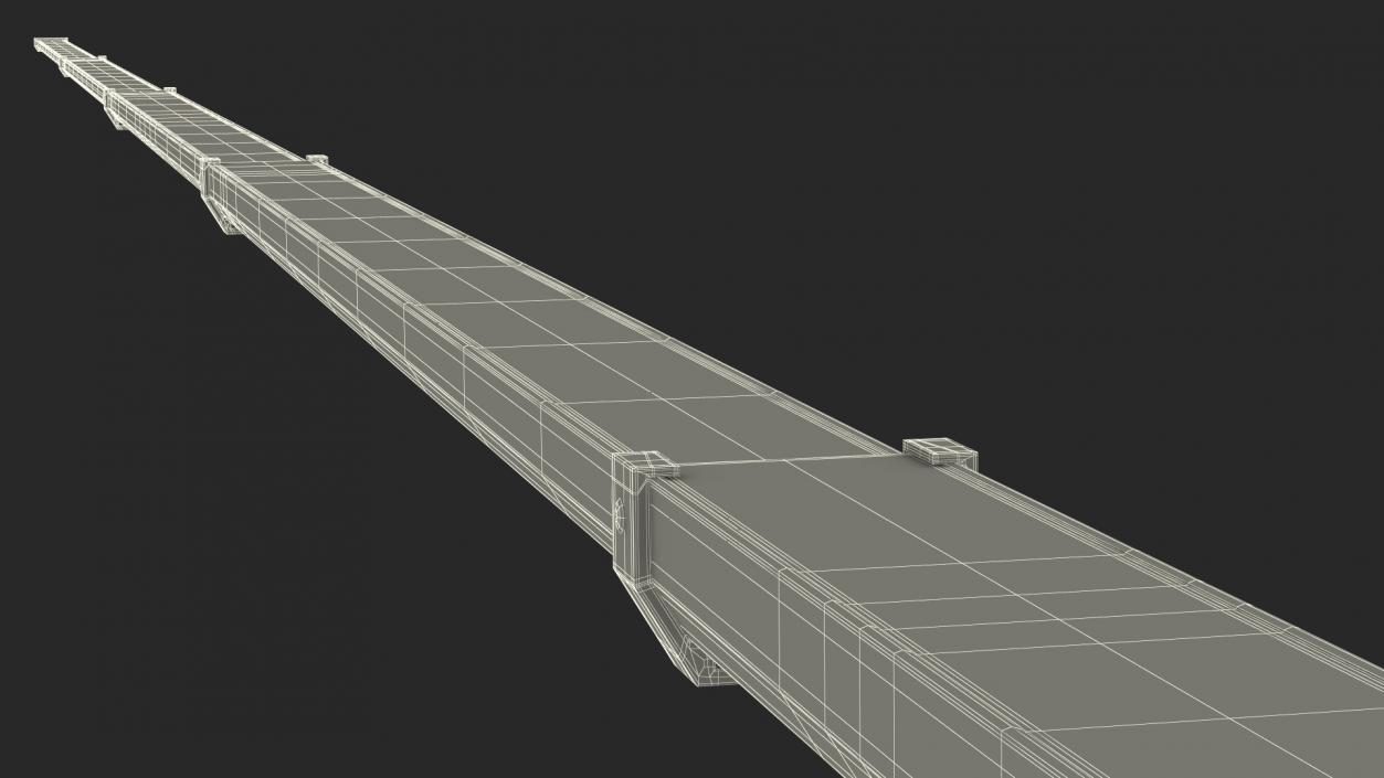 3D model Surveyors Rod Rigged