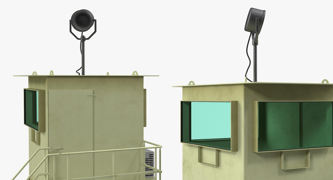 3D Guard Towers Collection model