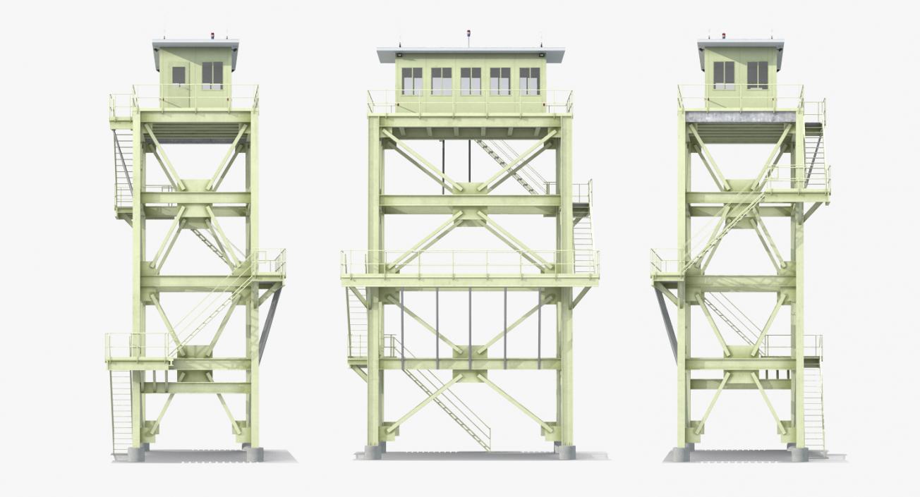 3D Guard Towers Collection model