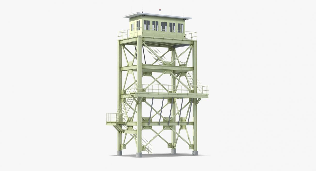 3D Guard Towers Collection model