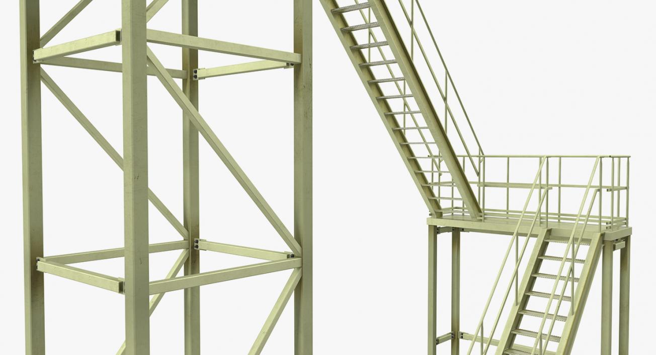 3D Guard Towers Collection model