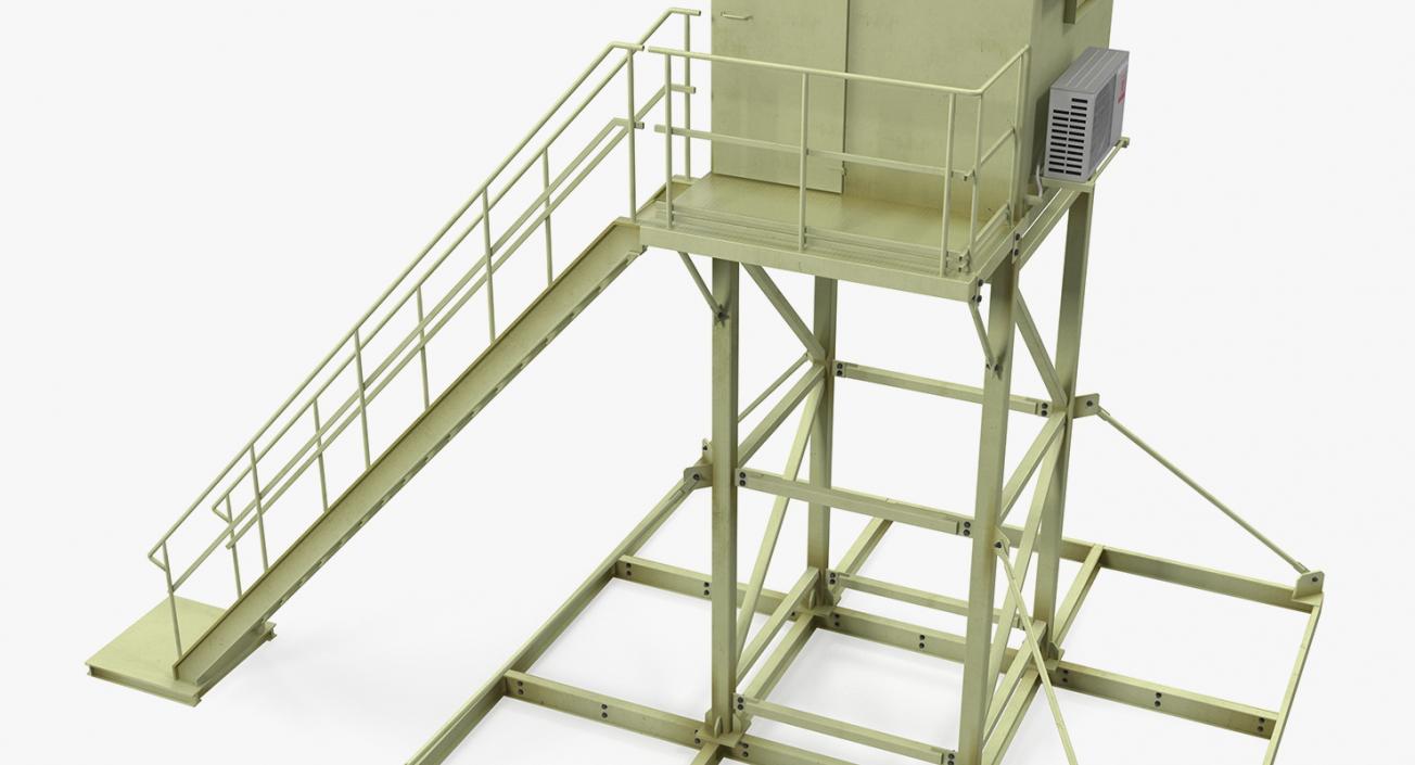 3D Guard Towers Collection model