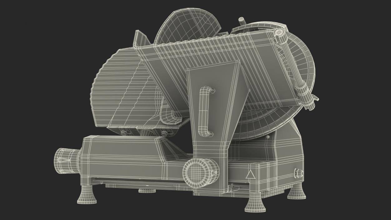 3D VEVOR Commercial Meat Slicer model