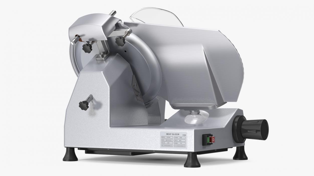 3D VEVOR Commercial Meat Slicer model