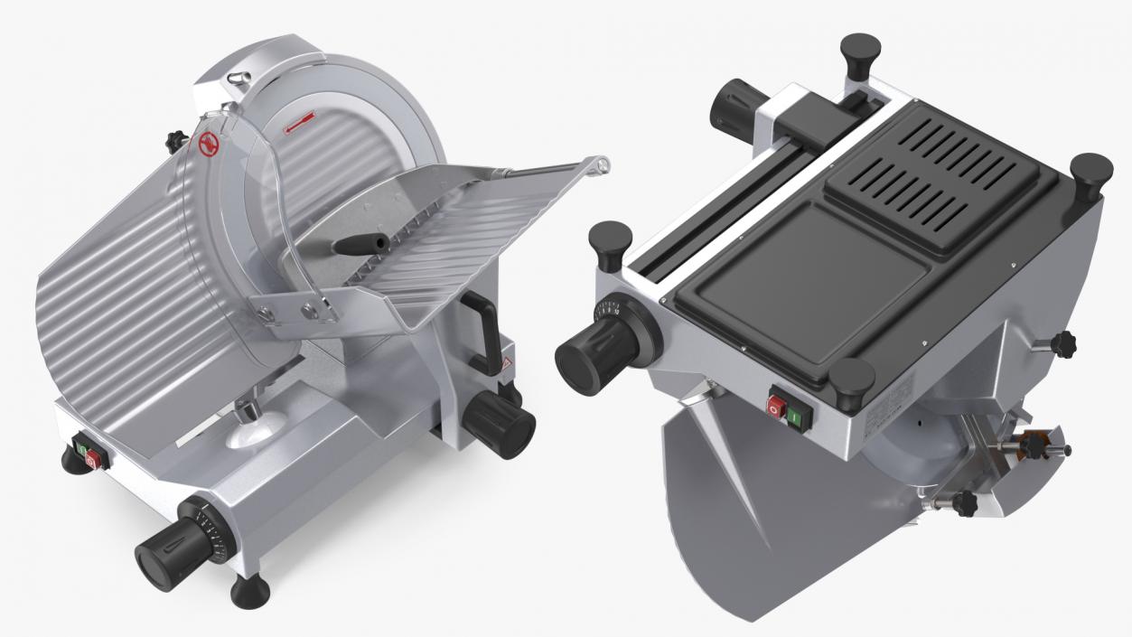 3D VEVOR Commercial Meat Slicer model