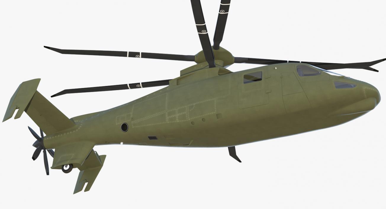 3D Attack Compound Helicopter