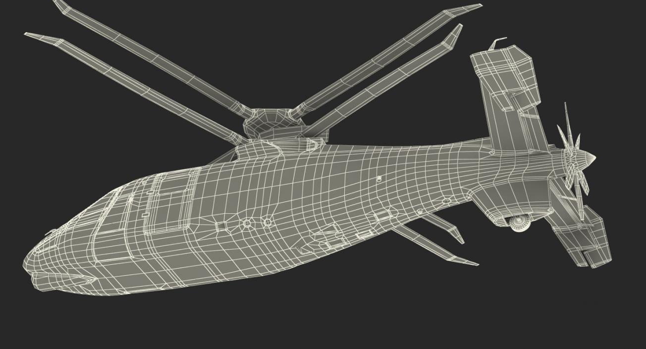 3D Attack Compound Helicopter