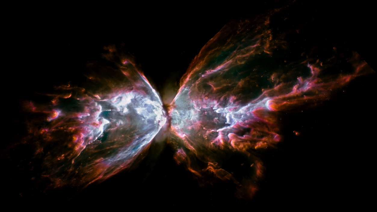 3D Butterfly Nebula