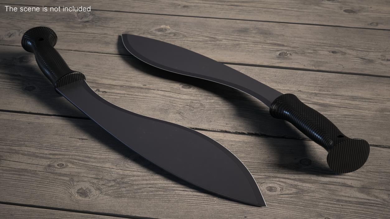 Kukri Blade Machete 3D model