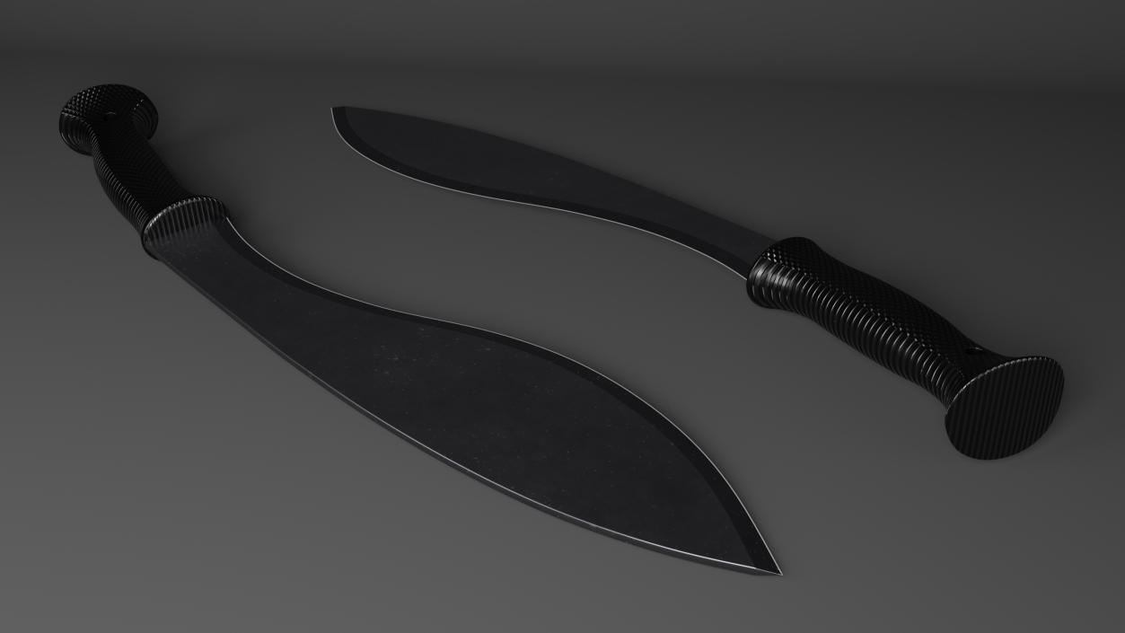 Kukri Blade Machete 3D model