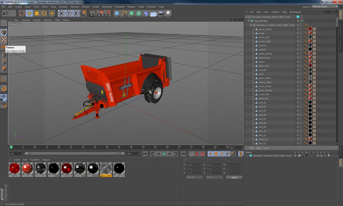 3D Spreader Sodimac Rafal 3300 Clean model