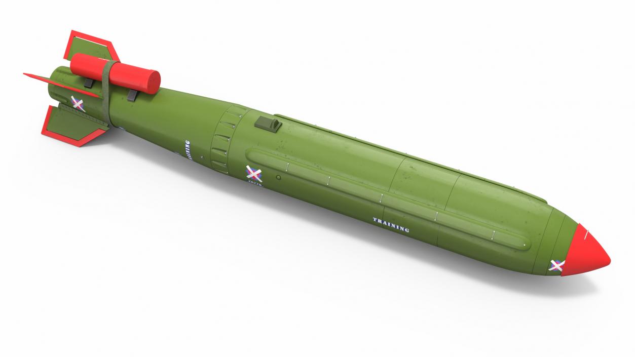 3D Nuclear Bomb WE177 model