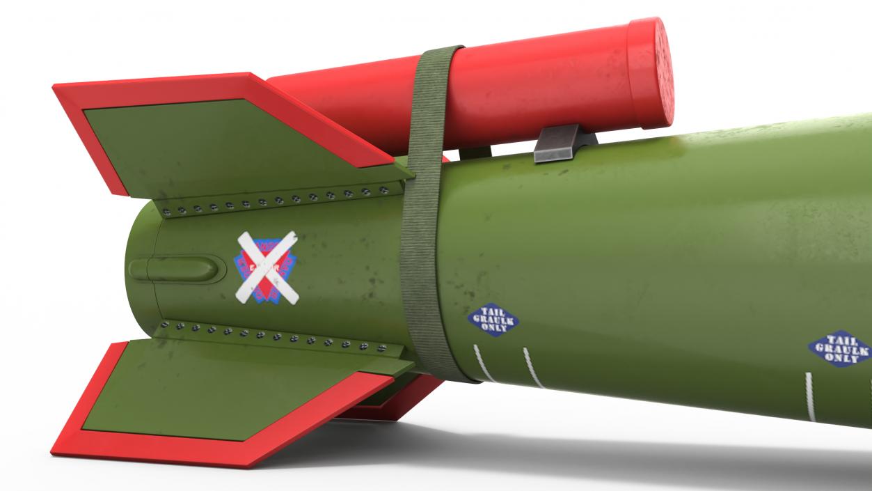 3D Nuclear Bomb WE177 model