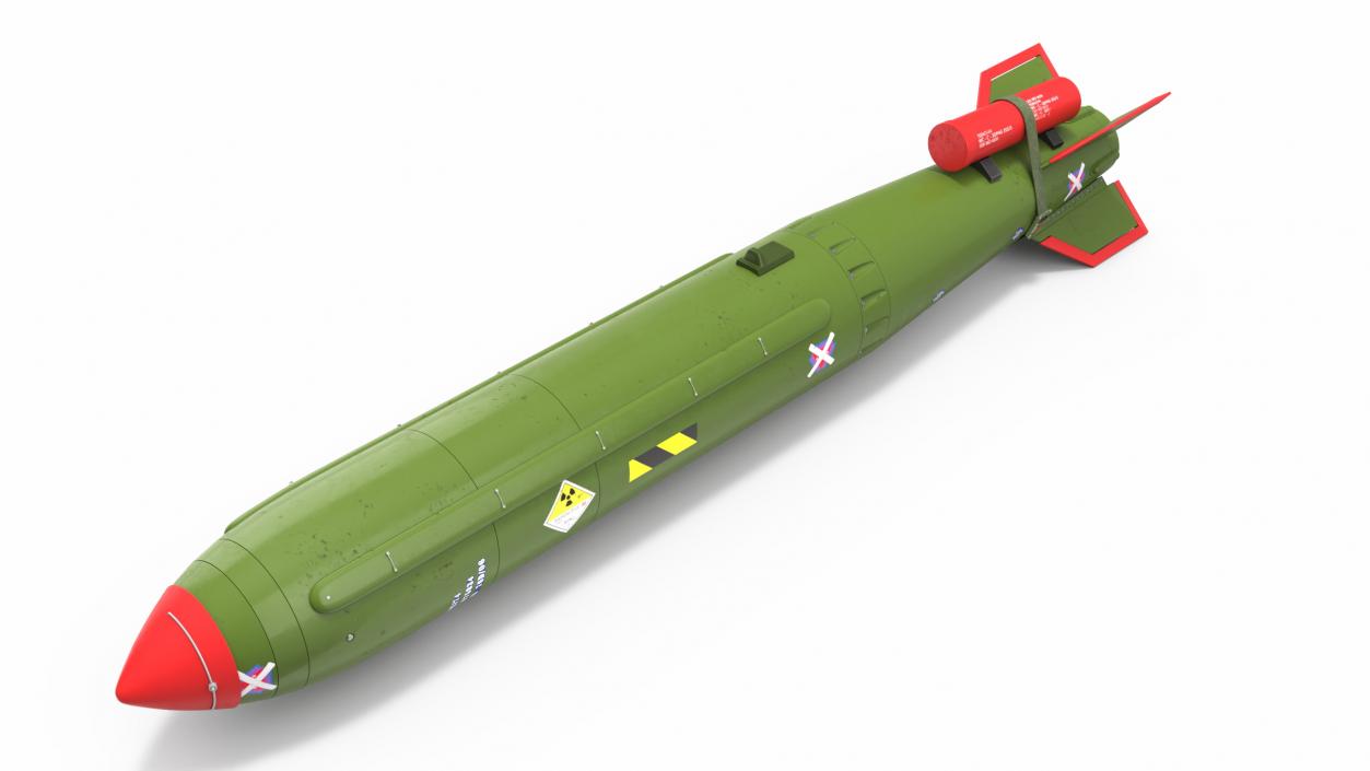 3D Nuclear Bomb WE177 model