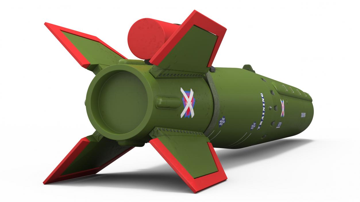 3D Nuclear Bomb WE177 model