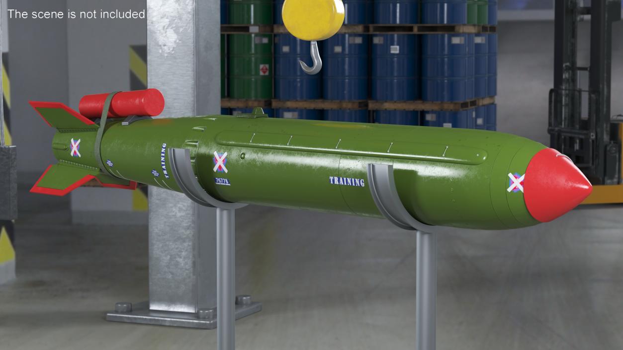 3D Nuclear Bomb WE177 model