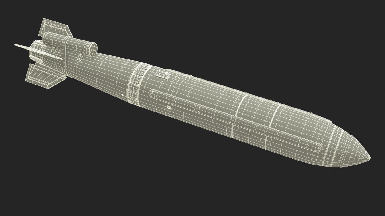 3D Nuclear Bomb WE177 model