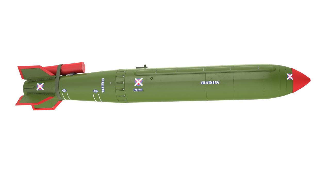 3D Nuclear Bomb WE177 model