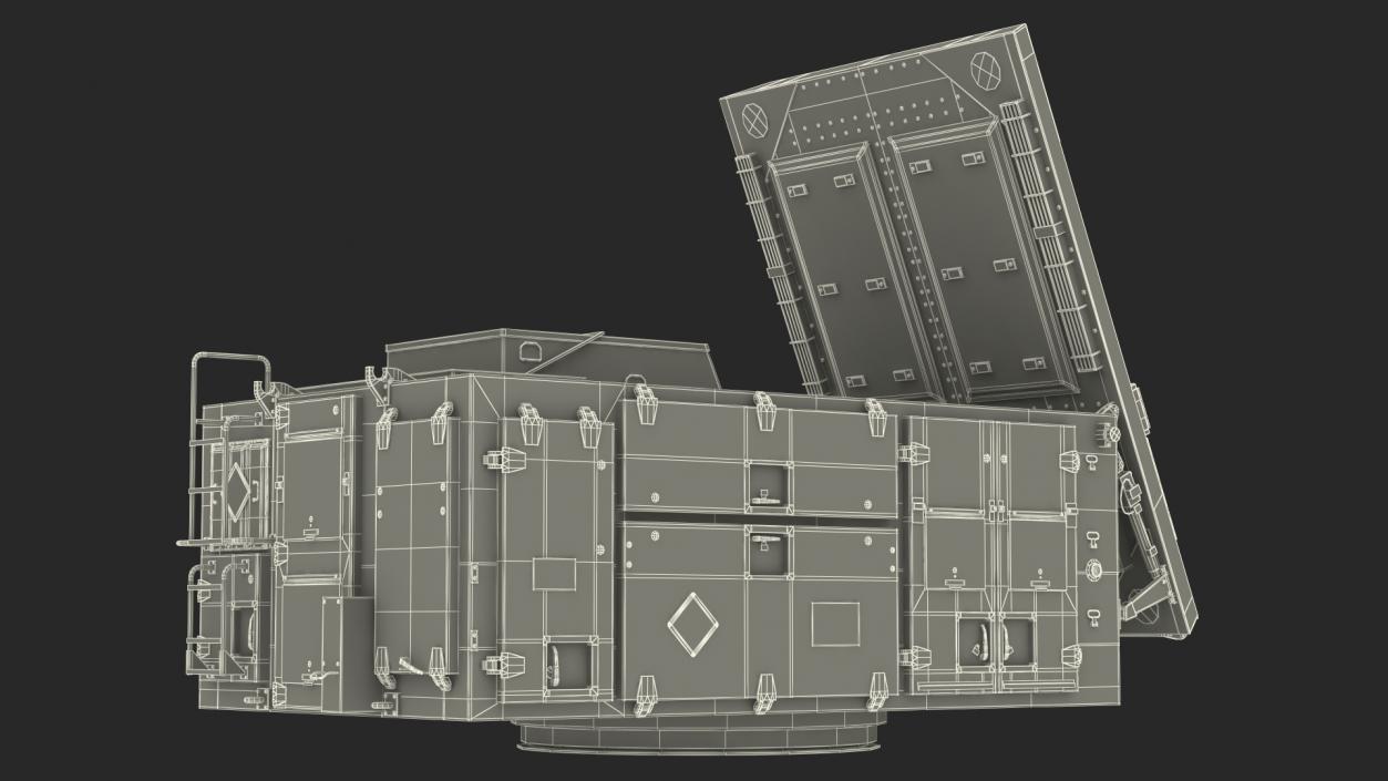 Patriot MPQ53 Radar Camo 3D model