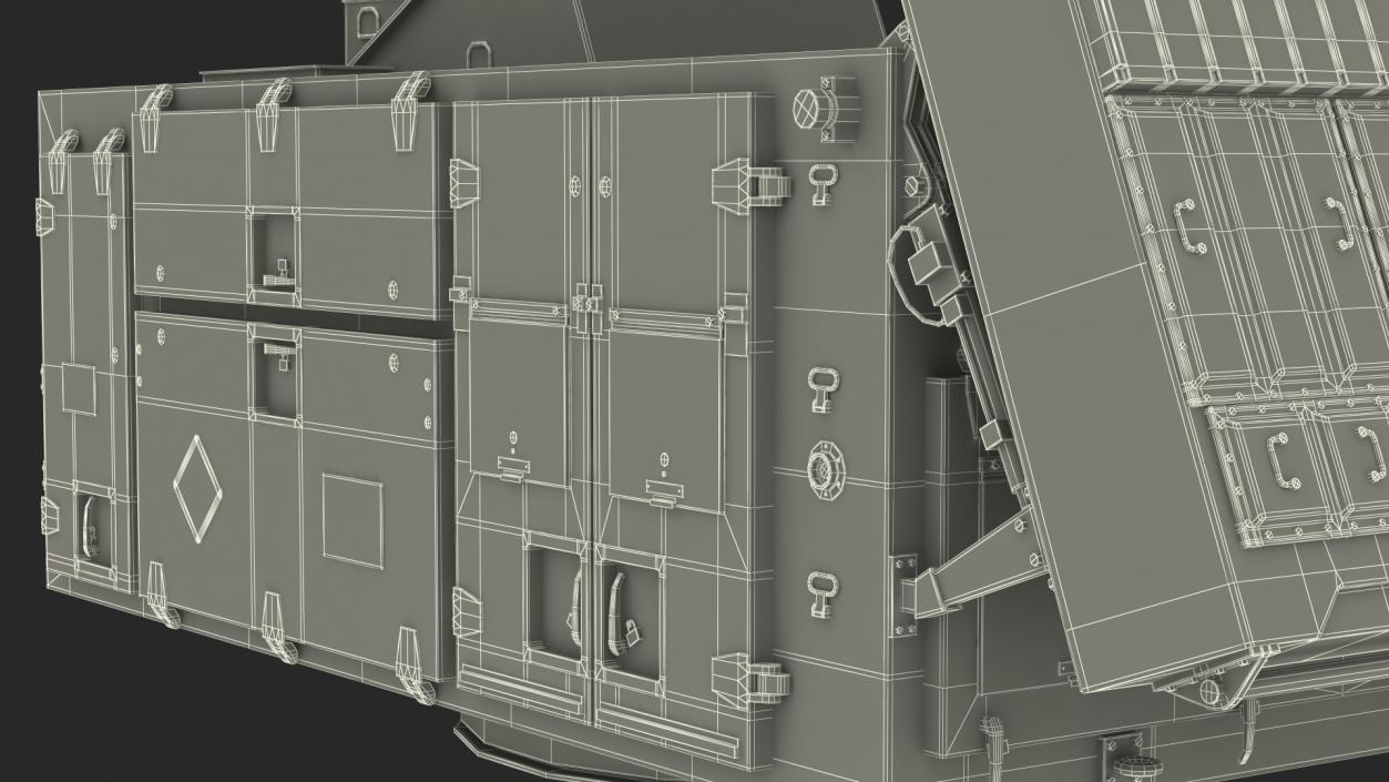 Patriot MPQ53 Radar Camo 3D model