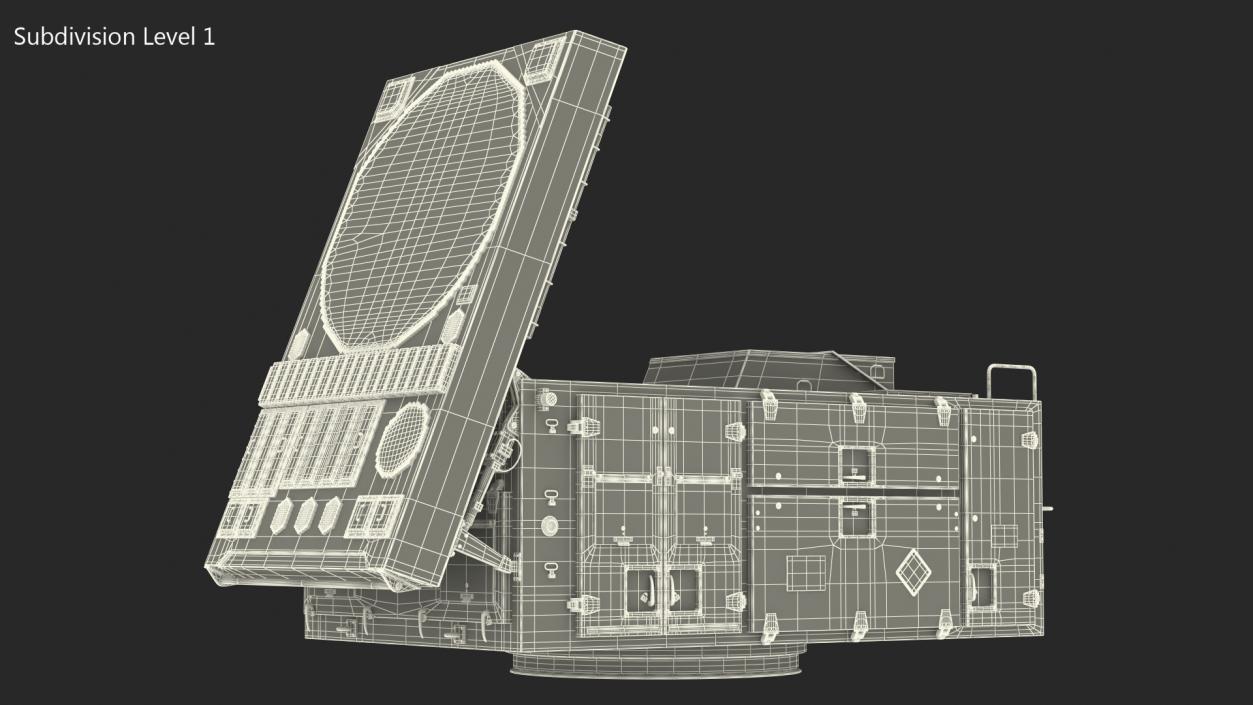 Patriot MPQ53 Radar Camo 3D model