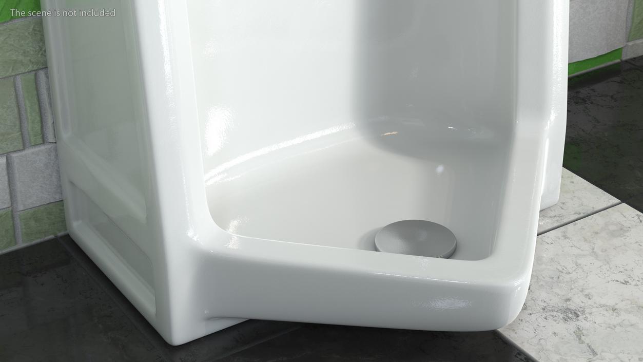 3D American Standard Stallbrook Washout Urinal model