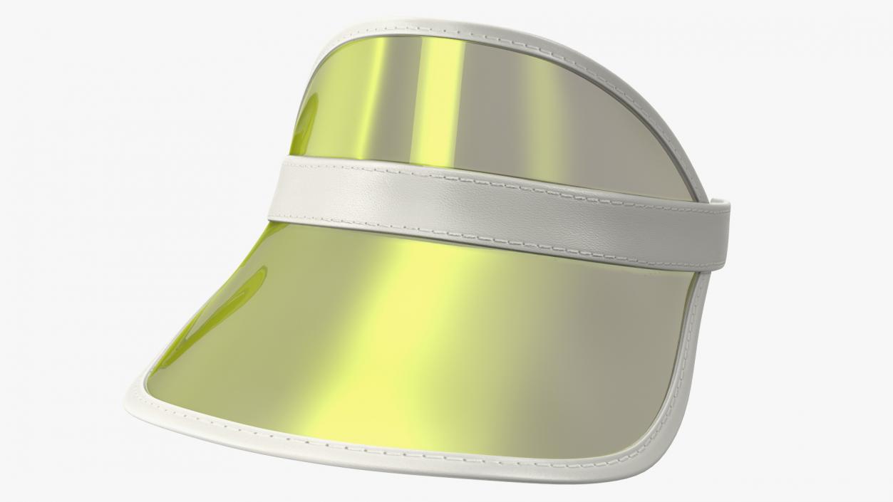 3D Clear Colored Plastic Sun Visor