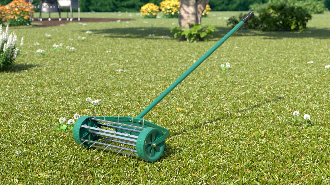 3D model Lawn Spike Aerator Roller