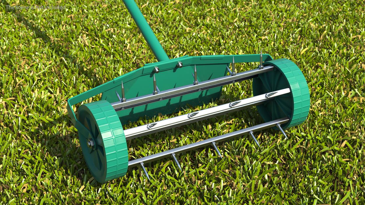 3D model Lawn Spike Aerator Roller