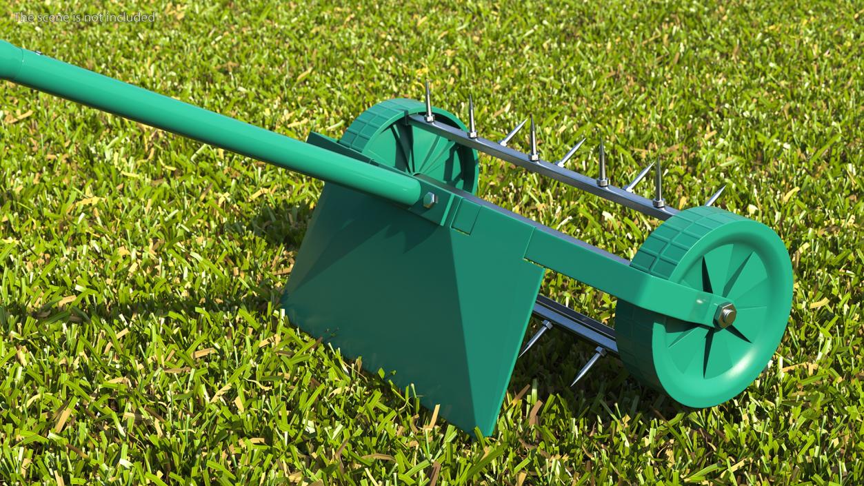 3D model Lawn Spike Aerator Roller