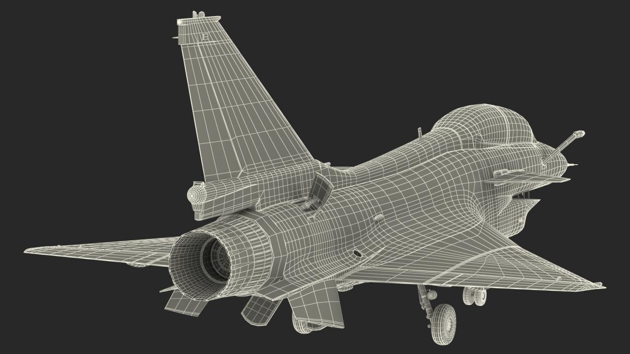 3D Chengdu J10 S Tandem Seated Jet